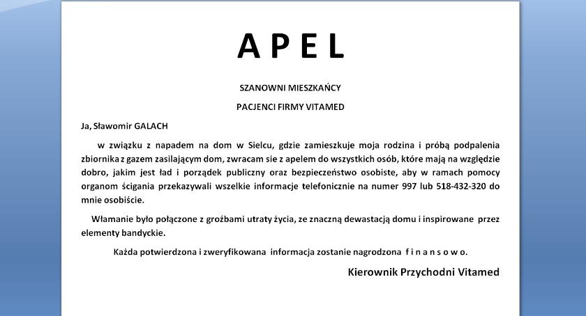 Apel o Pomoc i Informację