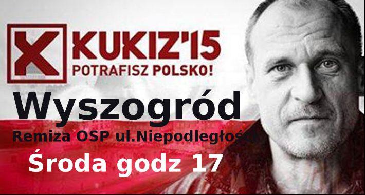 Spotkanie przedwyborcze KWW KUKIZ'15 