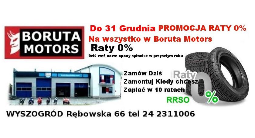Do 31 Grudnia Promocja na Opony Raty 0%.