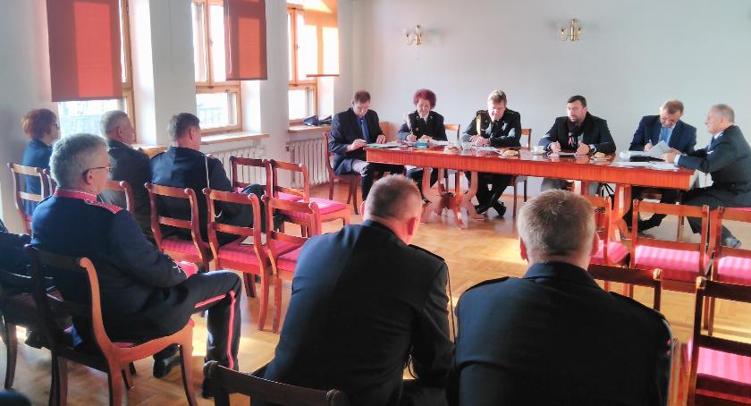 Zebranie Zarządu Oddziału Miejsko-Gminnego ZOSP RP w Wyszogrodzie