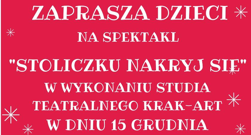 Biblioteka  w Bulkowie zaprasza na spektakl