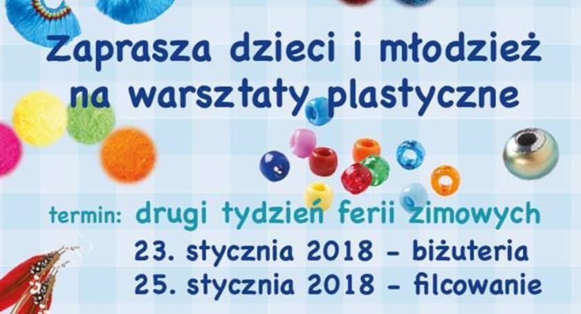 Centrum Kultury ,,Wisła w Wyszogrodzie zaprasza na warsztaty plastyczne dla dzieci i młodzieży 