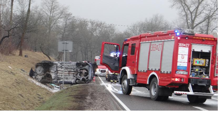 Wypadek na drodze nr 62