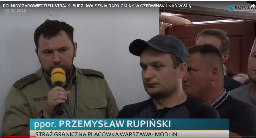 ROLNICY ZAPOWIEDZIELI STRAJK. BURZLIWA SESJA RADY GMINY W CZERWIŃSKU NAD WISŁĄ