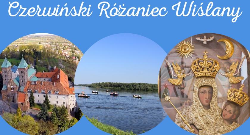 Różaniec wiślany w Czerwińsku nad Wisłą
