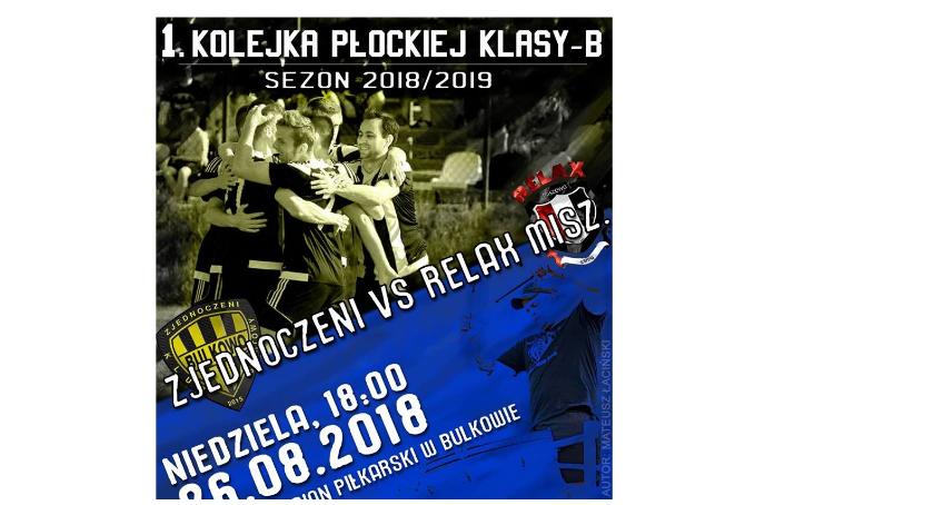 26.08.2018 Stadion Bulkowo mecz Zjednoczeni - Relax