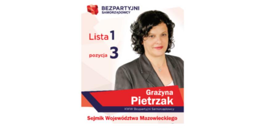 Grażyna Pietrzak Nastawiona na prace z ludźmi i dla ludzi.