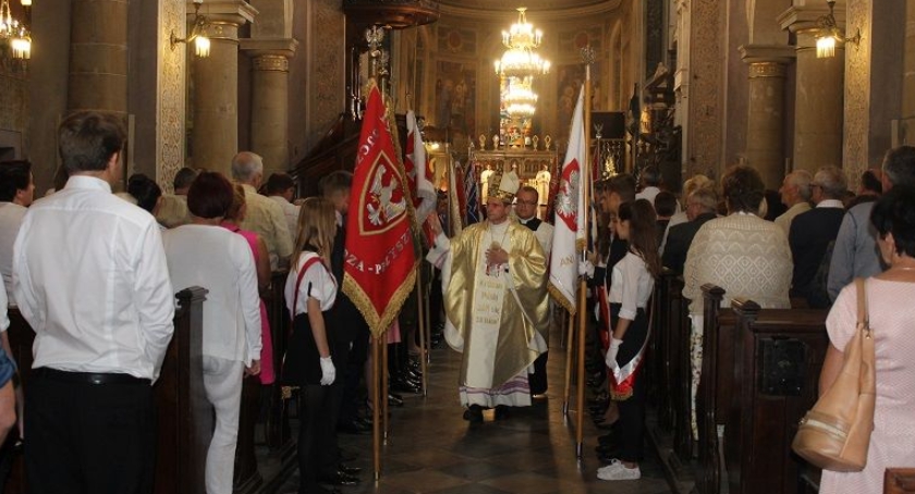 Obchody 15 sierpnia w Płocku .
