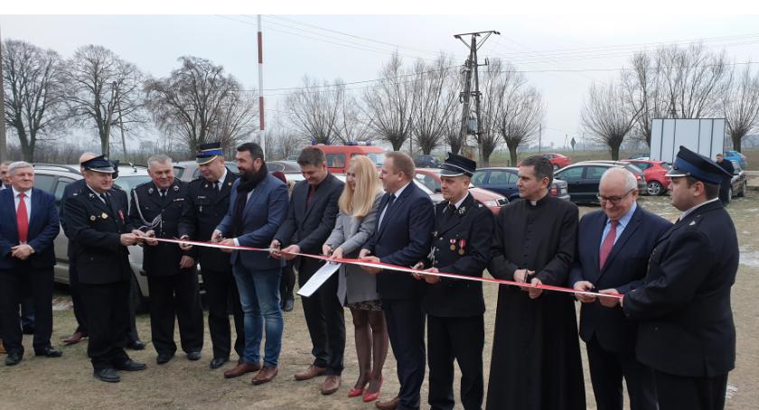 Uroczyste otwarcie Remizy strażackiej w Worowicach