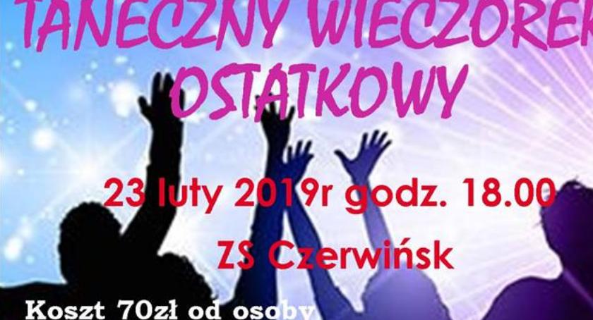 Taneczny Wieczorek Ostatkowy 23,02,2019