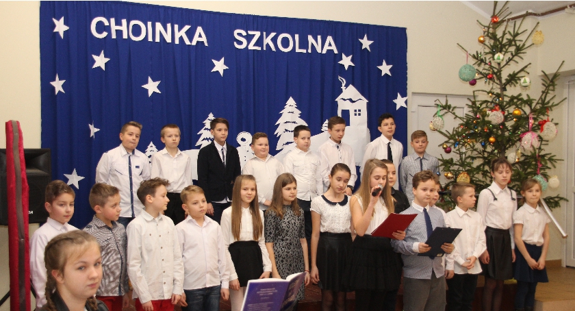 Choinka 2017 w Szkole Podstawowej w Rębowie