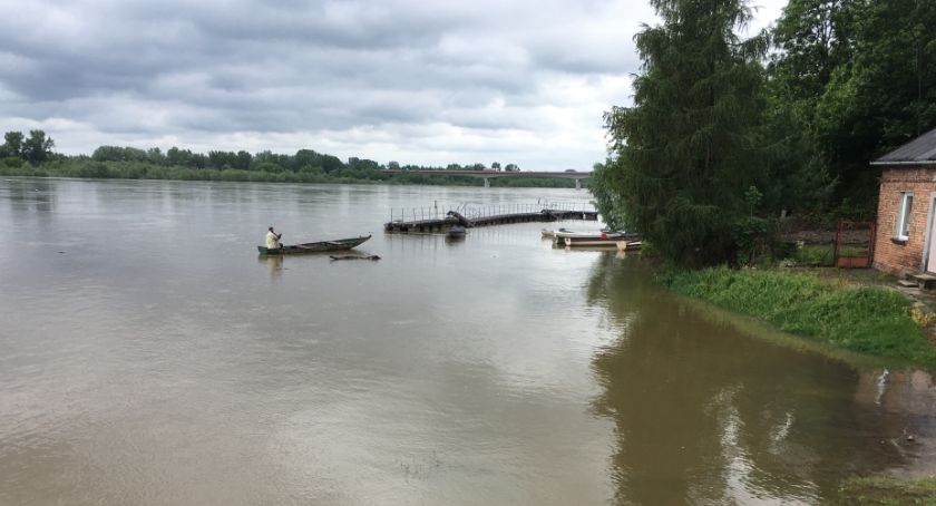 Sytuacja na Wiśle w Powiecie Płockim