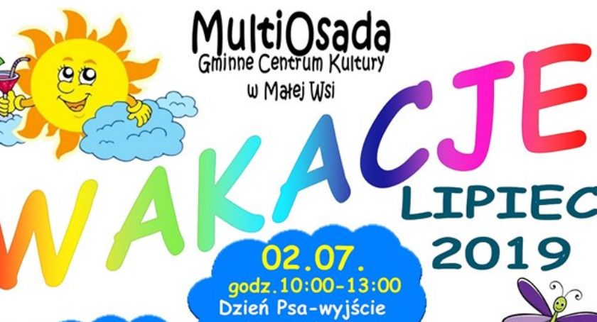 Wakacyjna oferta dla dzieci z terenu Gminy Mała Wieś