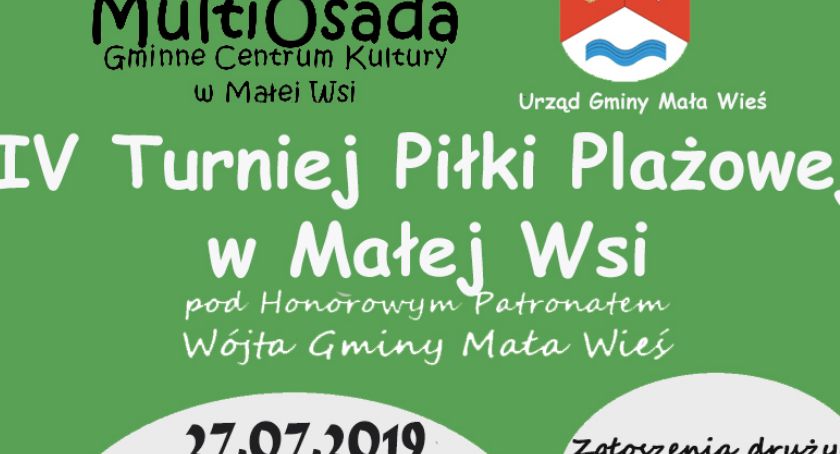 IV Turniej Piłki Plażowej w Małej Wsi