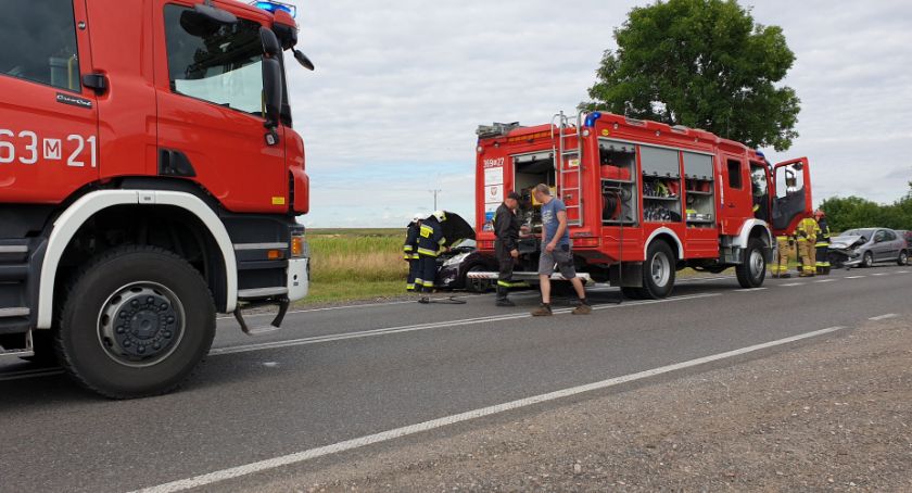 Wypadek w Wyszogrodzie 24.07.2019