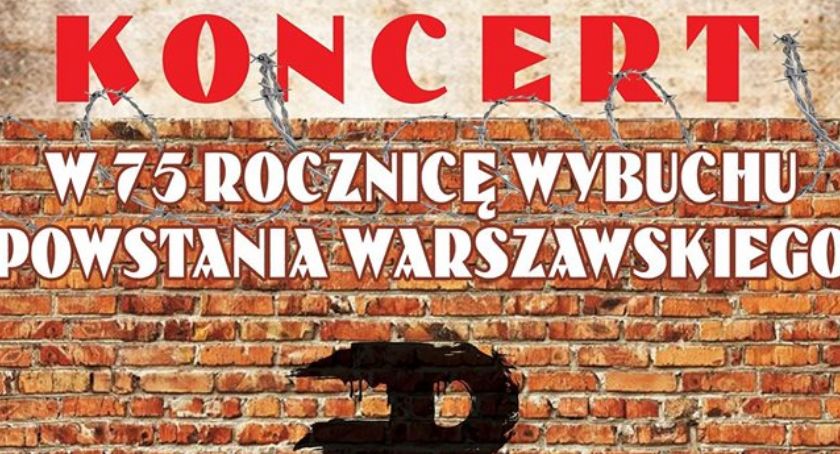 1 sierpnia 2019 Amfiteatr nad Wisła Koncert w Rocznicę Wybuchu Powstania Warszawskiego