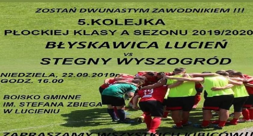Błyskawica Lucień - LKS Stegny Wyszogród 22,09,2019 Lucień