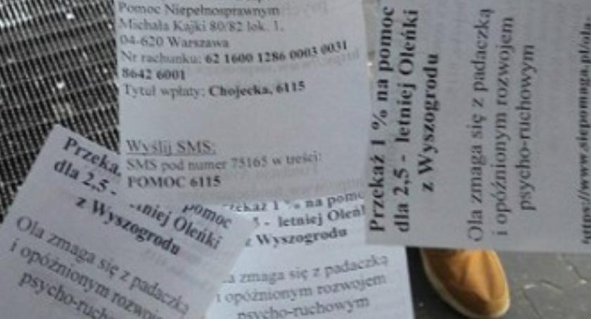 Pomagamy Oli z Wyszogrodu