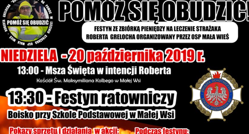 20 października Małą Wieś - Pomóż Obudzić się Robertowi