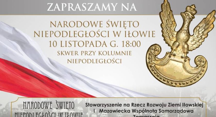 10 XI 2019 - Uroczystości w 101 rocznicę Odzyskania Niepodległości w Iłowie
