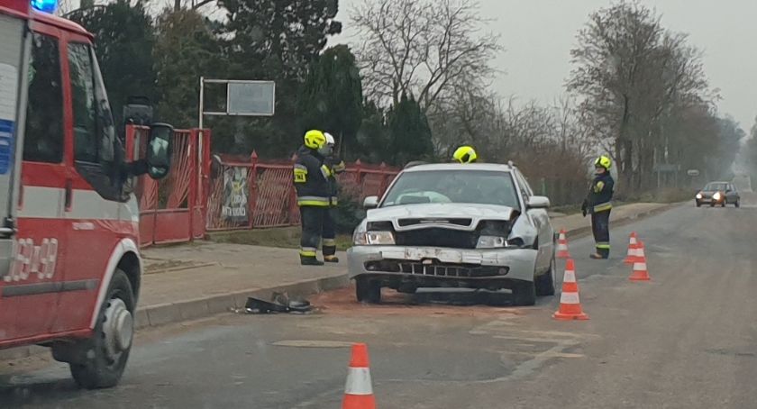 Wypadek w Bodzanowie 21 listopada 2019
