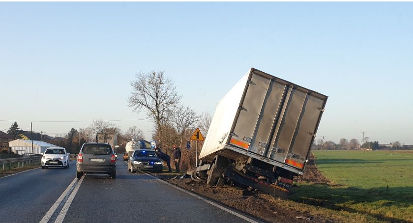 18 XII 2019 Wyszogród wypadek na drodze nr62 