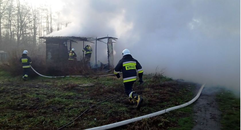 Pożar Grodkowo 19 XII 2019