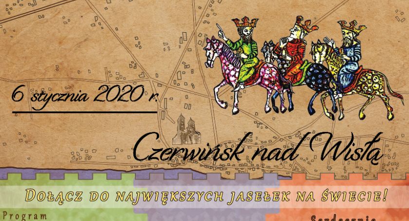 Orszak Trzech Króli w Czerwińsku nad Wisłą