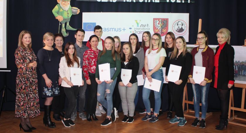 Podsumowanie projektu Erasmus+ . ZS Wyszogród
