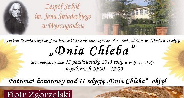 Dzień Chleba w ZS w Wyszogrodzie
