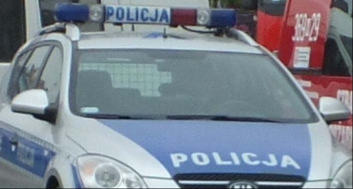 22 .10  Wypadek pod Białobrzegami na drodze nr 62