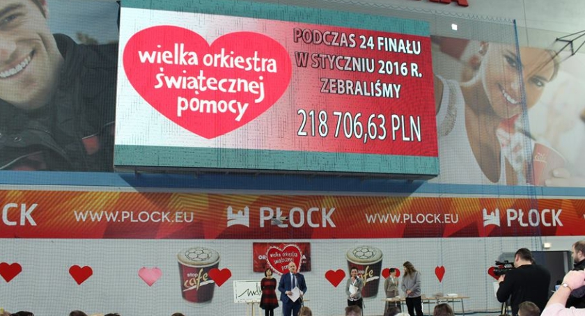 Podziękowania dla zaangażowanych w 24. Finał Wielkiej Orkiestry Świątecznej Pomocy.      