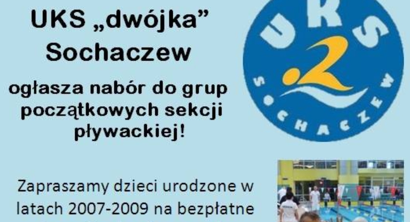 Nabór do grup początkowych sekcji pływackiej.