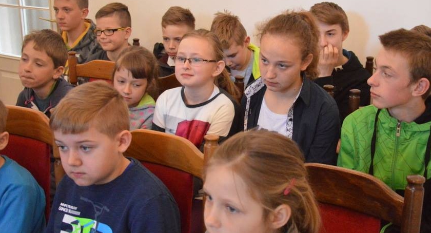  Wizyta uczniów Szkoły Podstawowej w Urzędzie Gminy w Czerwińsku