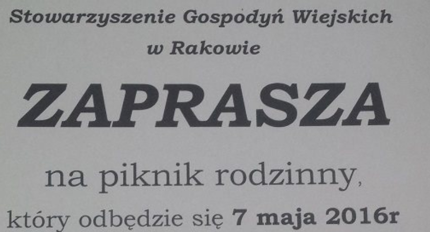 Piknik Rodzinny w Rakowie