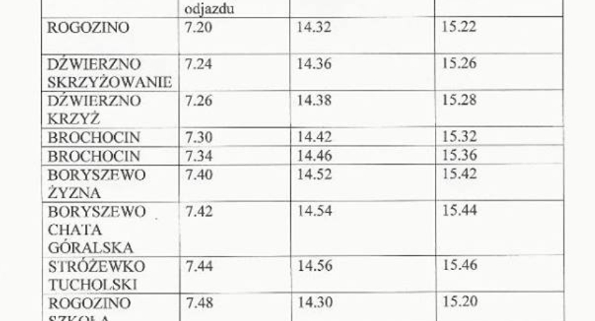 Rozpoczęliśmy dowożenie dzieci do szkoły-Rogozino.