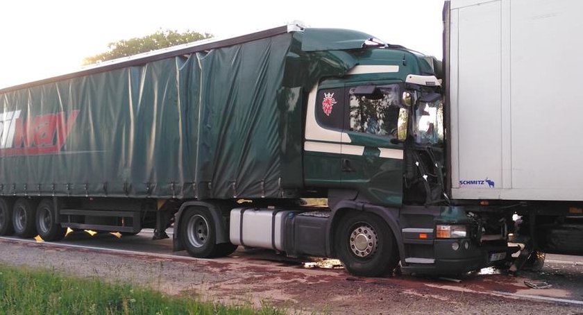 03,06,2016 Wypadek droga nr 62 Wola Czerwińska