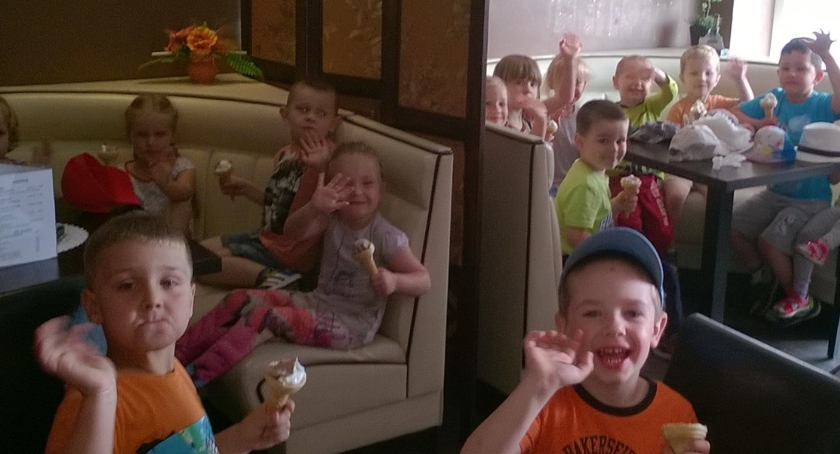 Dzień dziecka w kawiarni Cafeteria Crem .                                                           