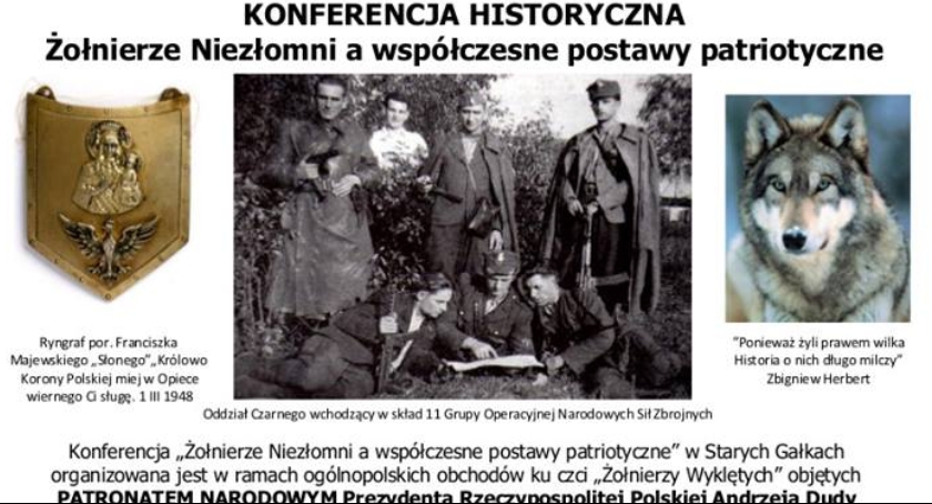 Konferencja Historyczna w Starych Gałkach.