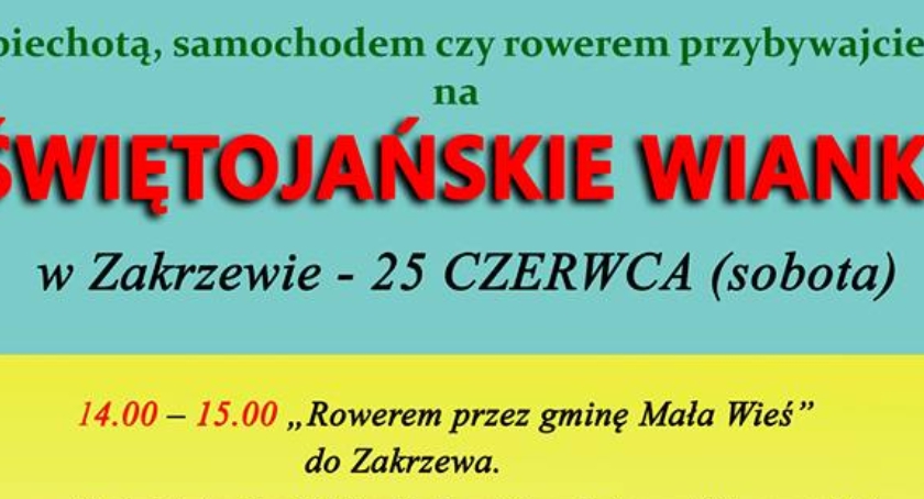 Świętojańskie Wianki w Zakrzewie