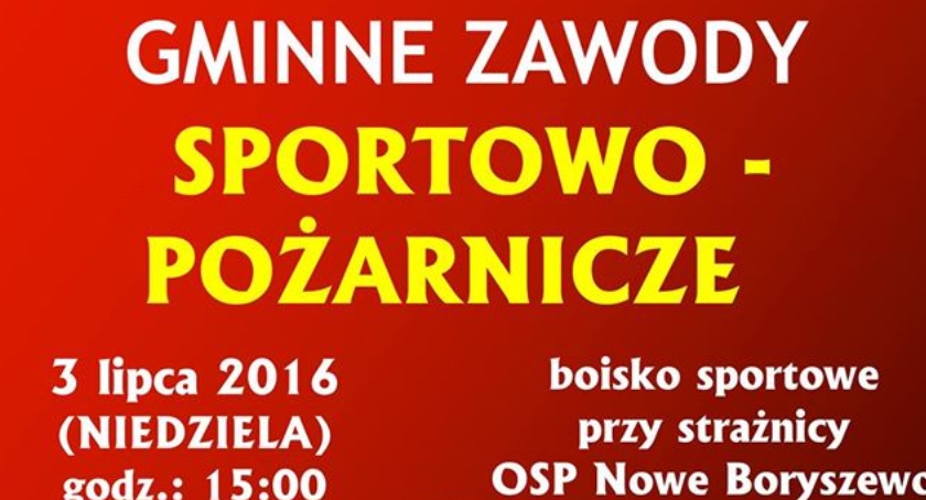 Gminne Zawody Sportowo - Pożarnicze