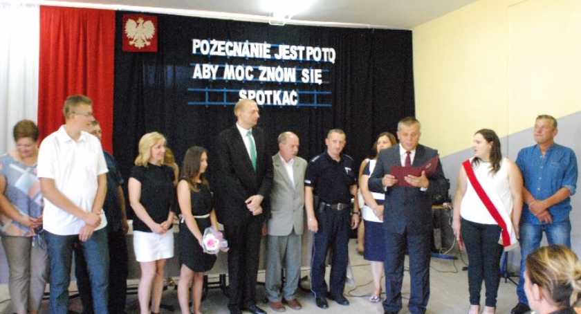 Zakończenie roku szkolnego 2015/2016 w Zespole Szkół w Czerwińsku.