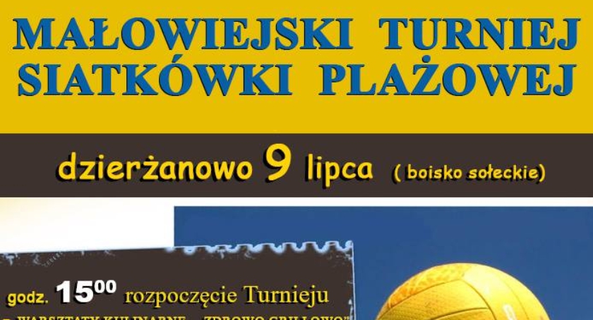 Małowiejski Turniej Siatkówki Plażowej