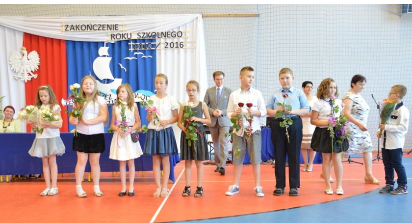 Zakończenie roku szkolnego w Czerwińsku nad Wisłą.