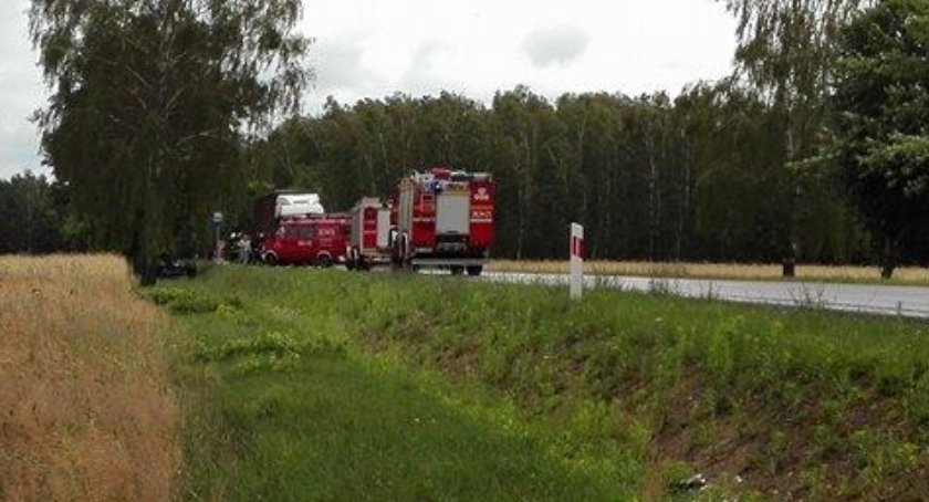 Wypadek na drodze nr 62