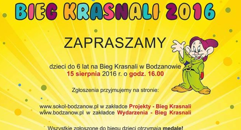 Bieg Krasnali w Bodzanowie