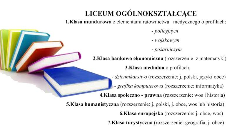 Liceum i Technikum w Zespole Szkół w  Czerwińsku