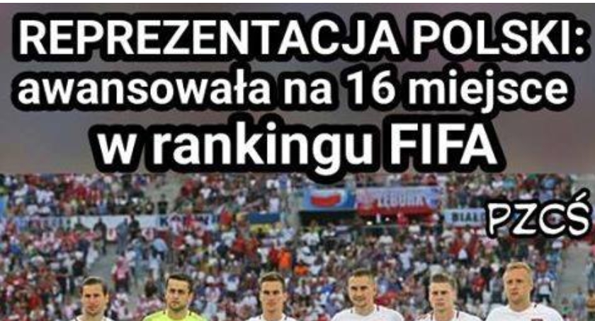 Gigantyczny awans Polski w rankingu FIFA.