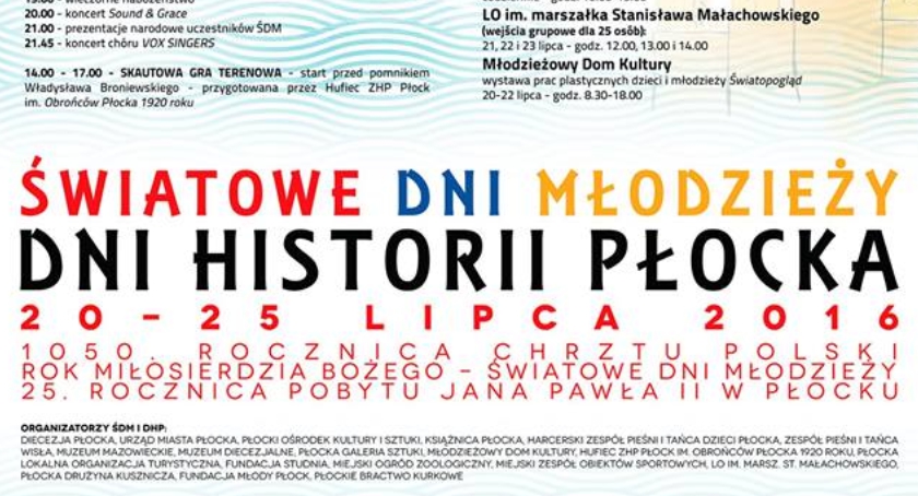 Światowe Dni Młodzieży w Płocku