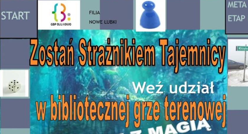 FILIA BIBLIOTECZNA NOWE ŁUBKI ZAPRASZA 